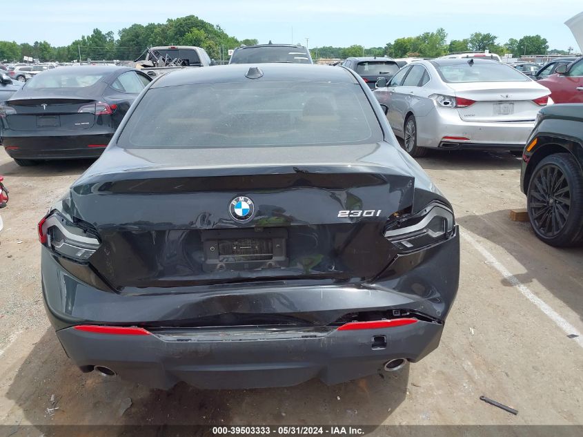 2023 BMW 230 I VIN: 3MW23CM03P8D67418 Lot: 39503333