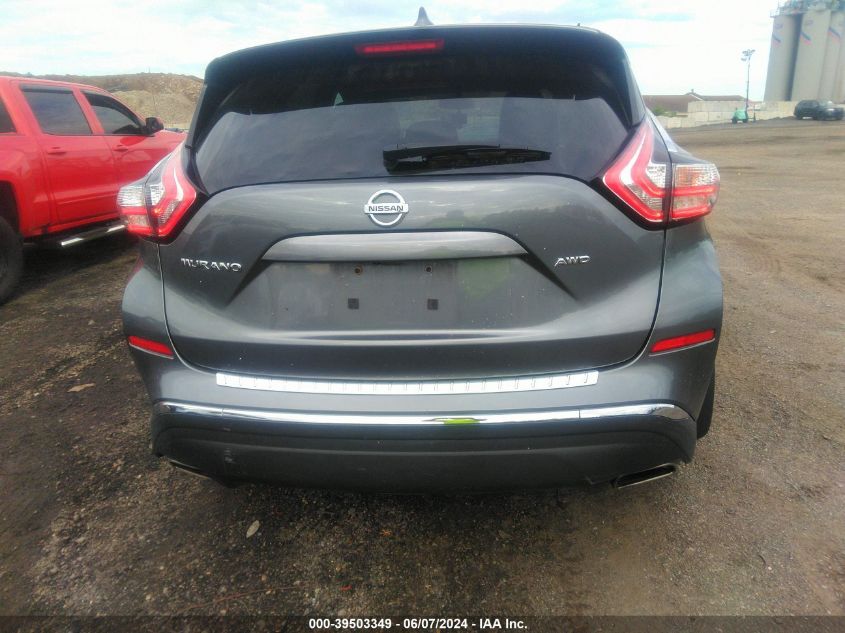 2018 Nissan Murano S VIN: 5N1AZ2MH9JN160108 Lot: 39503349