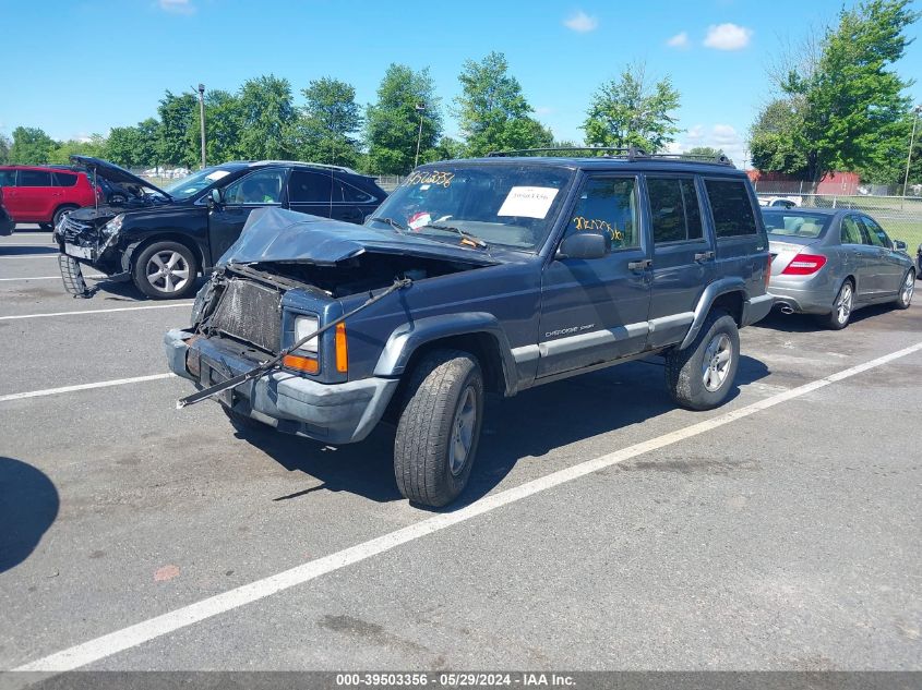 2001 Jeep Cherokee Sport VIN: 1J4FF48S21L576740 Lot: 39503356