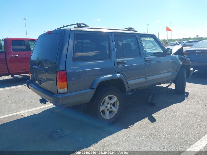 2001 Jeep Cherokee Sport VIN: 1J4FF48S21L576740 Lot: 39503356