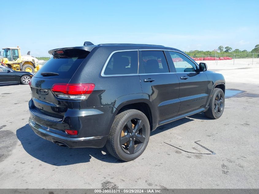 2016 Jeep Grand Cherokee High Altitude VIN: 1C4RJFCG0GC349104 Lot: 39503371