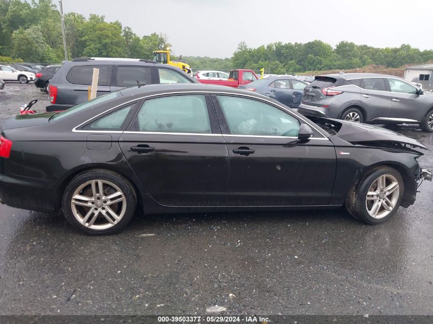 2012 Audi A6 3.0 Premium VIN: WAUGGAFC6CN146358 Lot: 39503377