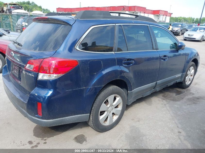 2011 Subaru Outback 2.5I Premium VIN: 4S4BRBCC0B3395195 Lot: 39503387