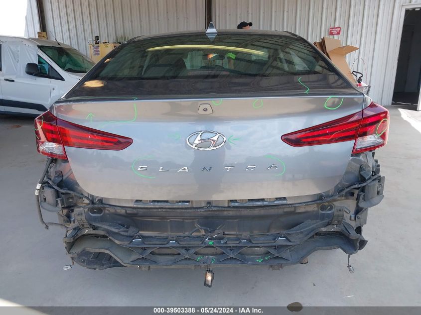 2019 Hyundai Elantra Sel VIN: 5NPD84LF4KH426832 Lot: 39503388