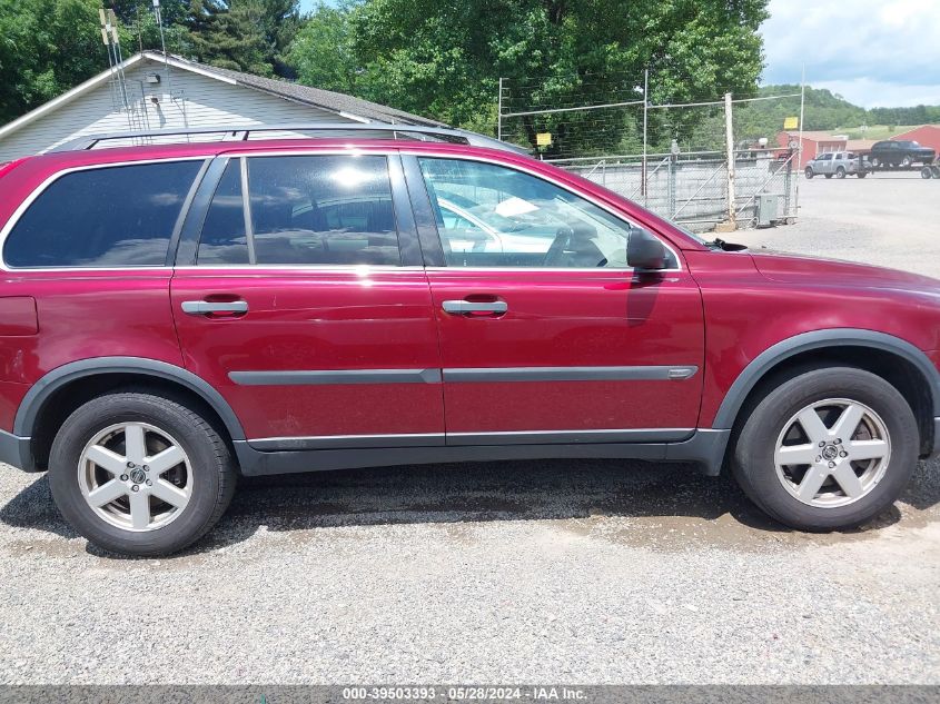 2006 Volvo Xc90 2.5T VIN: YV4CZ592761262117 Lot: 39503393