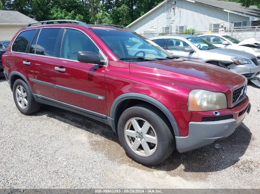 2006 Volvo Xc90 2.5T VIN: YV4CZ592761262117 Lot: 39503393