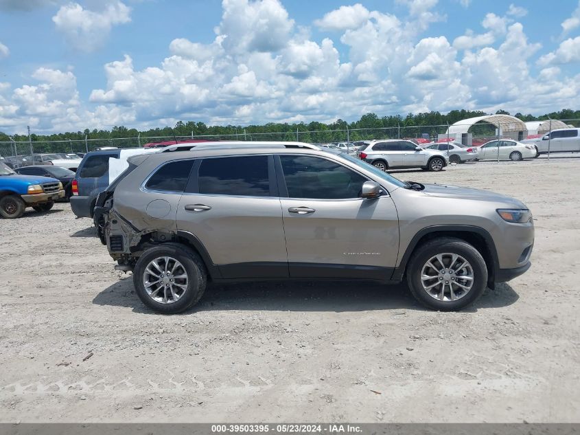 2021 Jeep Cherokee Latitude Lux 4X4 VIN: 1C4PJMMN1MD110398 Lot: 39503395