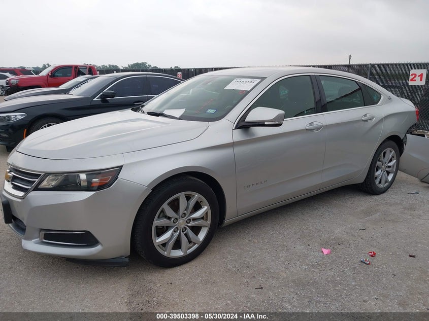 2017 CHEVROLET IMPALA LT - 1G1105SA0HU156088