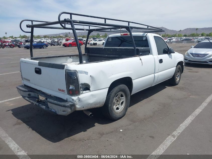 2004 GMC Sierra 1500 Work Truck VIN: 1GTEC14V74Z900159 Lot: 39503404