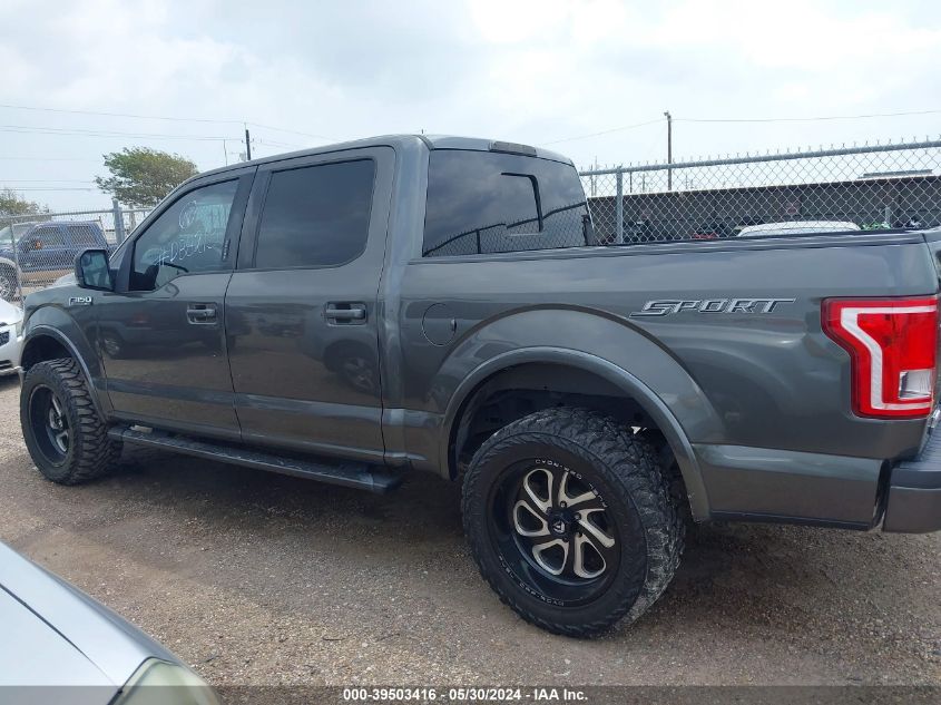 2015 Ford F-150 Xlt VIN: 1FTEW1CF4FKD88213 Lot: 39503416