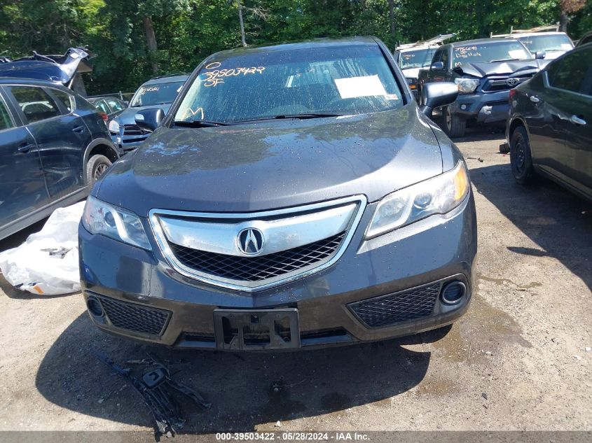 2013 Acura Rdx VIN: 5J8TB3H34DL016084 Lot: 39503422