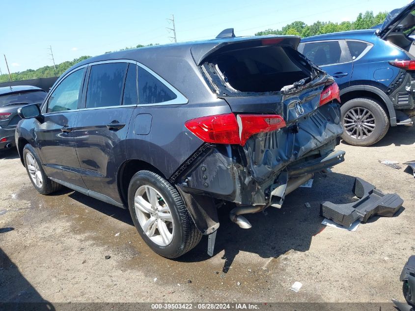 2013 Acura Rdx VIN: 5J8TB3H34DL016084 Lot: 39503422