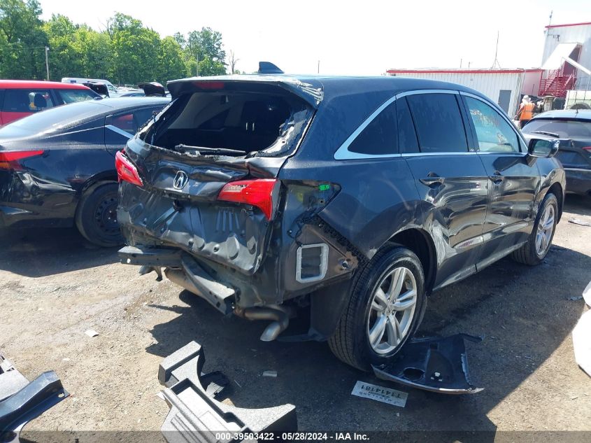 2013 Acura Rdx VIN: 5J8TB3H34DL016084 Lot: 39503422