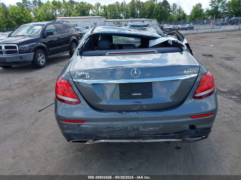 2019 Mercedes-Benz E 300 4Matic VIN: WDDZF4KB4KA506543 Lot: 39503426