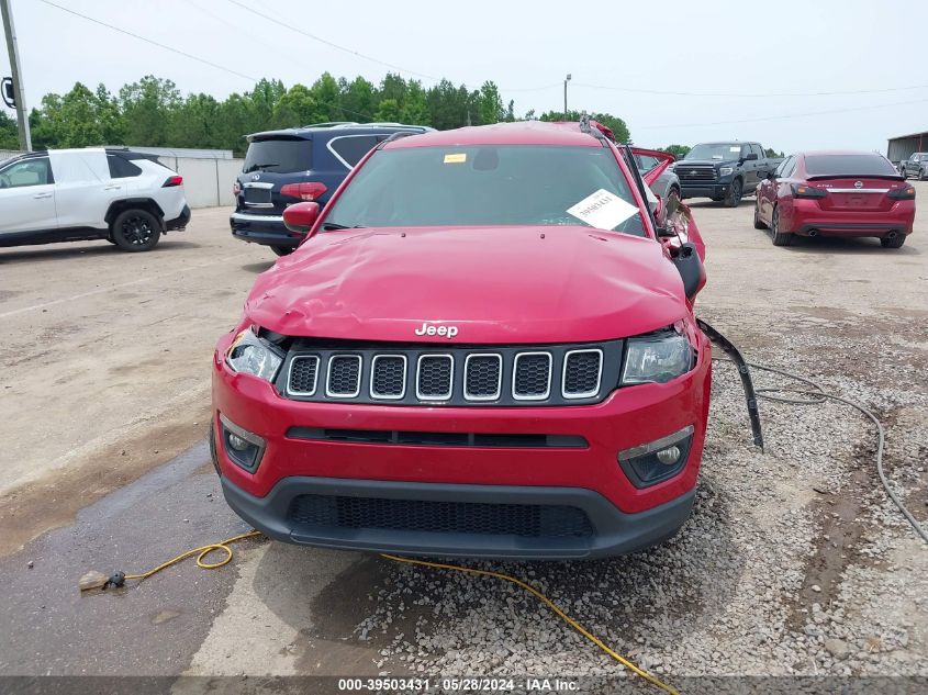 2018 Jeep Compass Latitude Fwd VIN: 3C4NJCBBXJT204862 Lot: 39503431