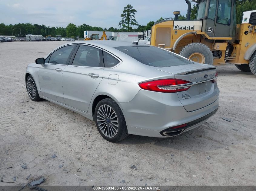 3FA6P0D92JR192415 | 2018 FORD FUSION