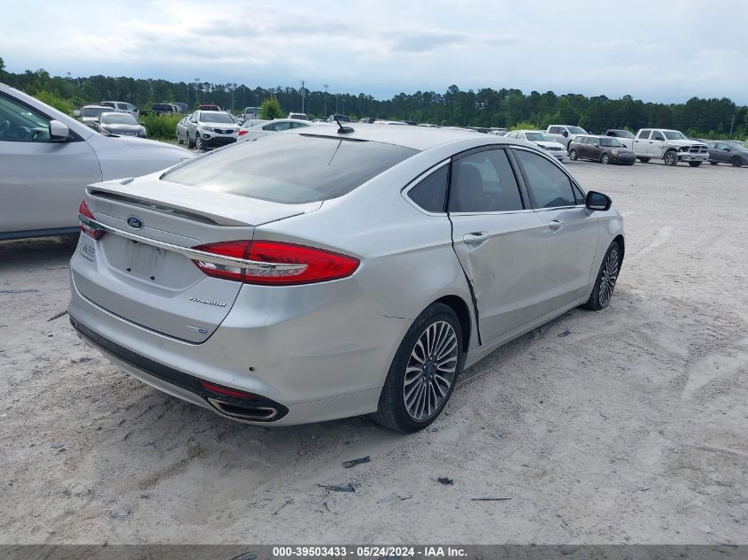 3FA6P0D92JR192415 | 2018 FORD FUSION