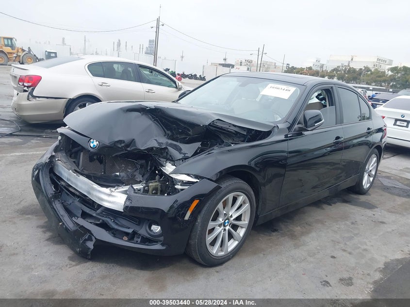 Vin: wba8e1g5xjnu92713, lot: 39989110, bmw 320i 20182