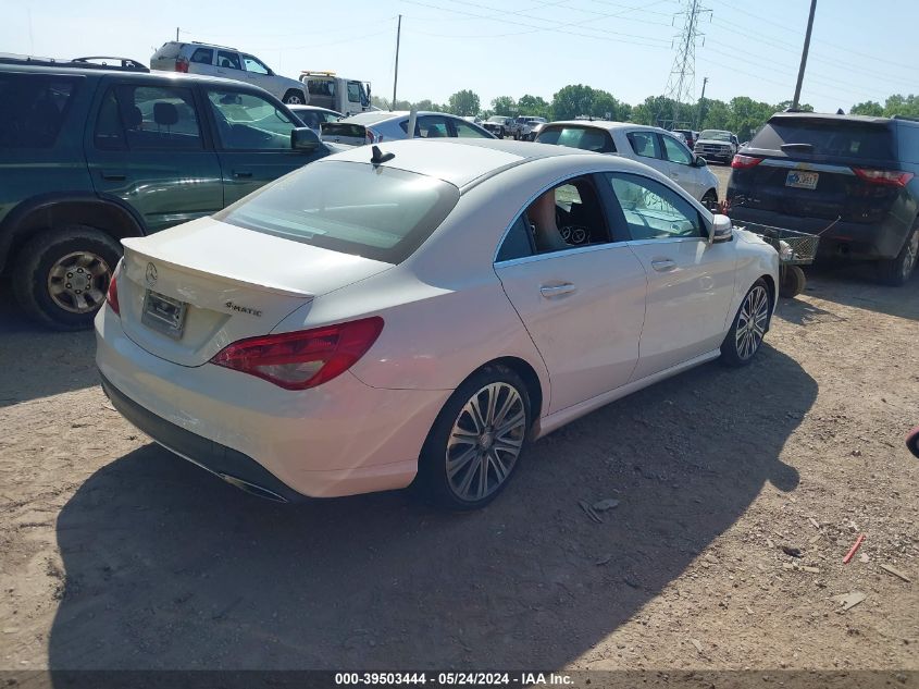 2018 Mercedes-Benz Cla 250 4Matic VIN: WDDSJ4GBXJN501332 Lot: 39503444