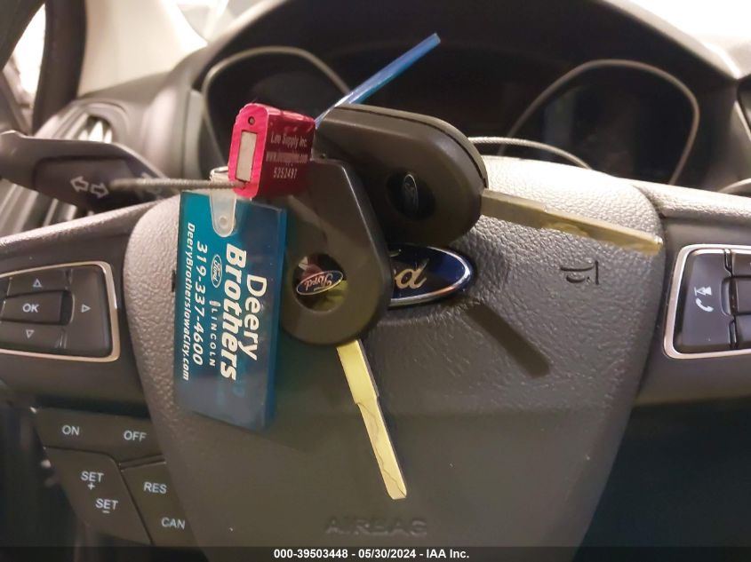 2018 Ford Focus Sel VIN: 1FADP3H29JL300789 Lot: 39503448