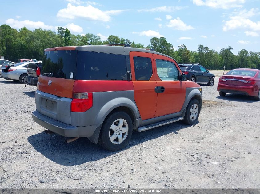 2003 Honda Element Ex VIN: 5J6YH28573L006057 Lot: 39503449