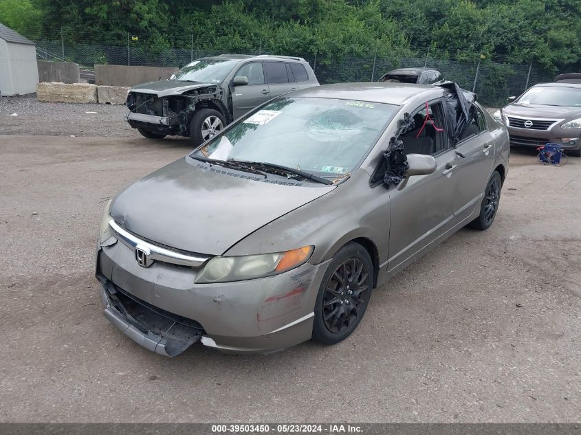 2007 Honda Civic Lx VIN: 2HGFA16557H302696 Lot: 39503450