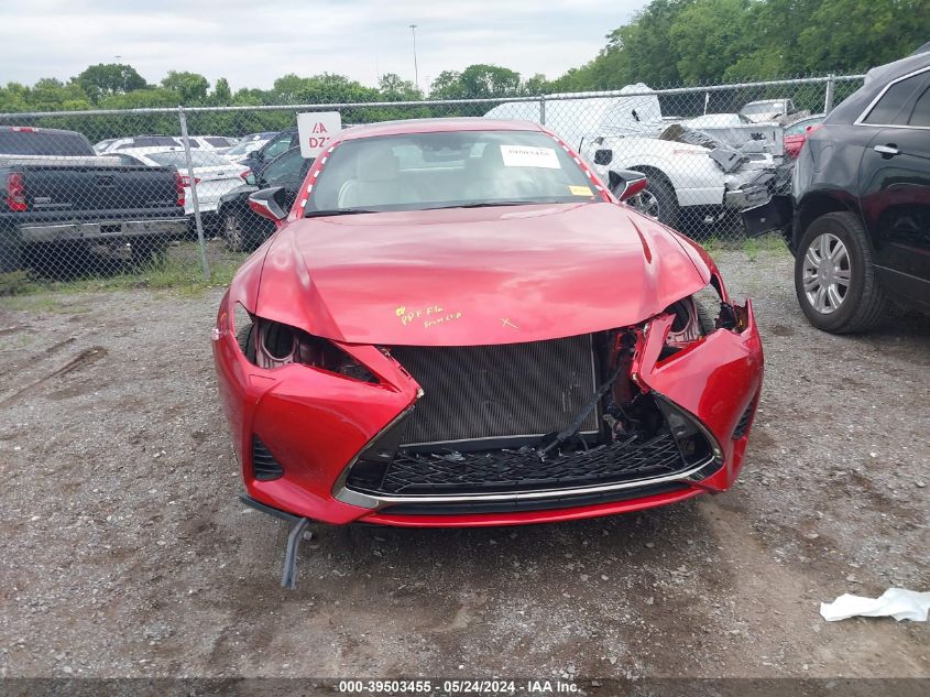 2020 Lexus Rc 350 F-Sport VIN: JTHGZ5DCXL5010224 Lot: 39503455