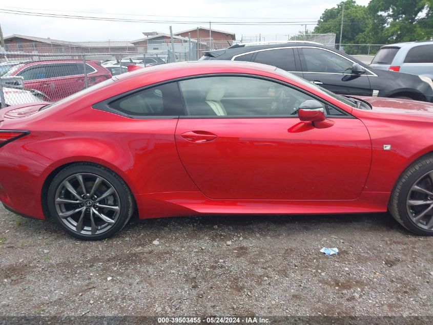 2020 Lexus Rc 350 F-Sport VIN: JTHGZ5DCXL5010224 Lot: 39503455