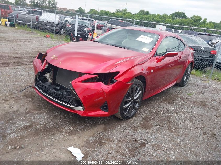 2020 Lexus Rc 350 F-Sport VIN: JTHGZ5DCXL5010224 Lot: 39503455