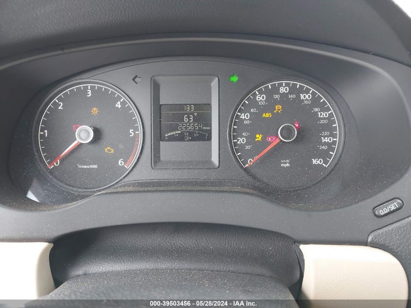 2011 Volkswagen Jetta 2.0L Tdi VIN: 3VW3L7AJ8BM096400 Lot: 39503456