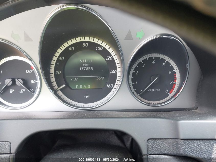 2011 Mercedes-Benz C 300 Luxury/Sport VIN: WDDGF5EB4BR160343 Lot: 39503463