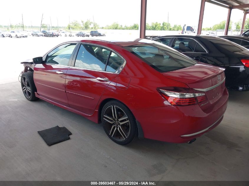 2016 Honda Accord Sport VIN: 1HGCR2F59GA046014 Lot: 39503467