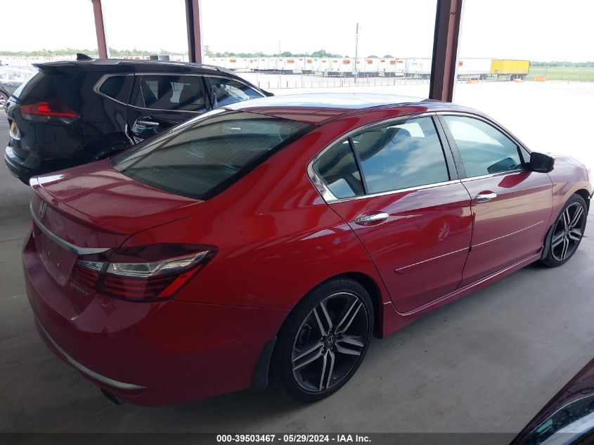 2016 Honda Accord Sport VIN: 1HGCR2F59GA046014 Lot: 39503467