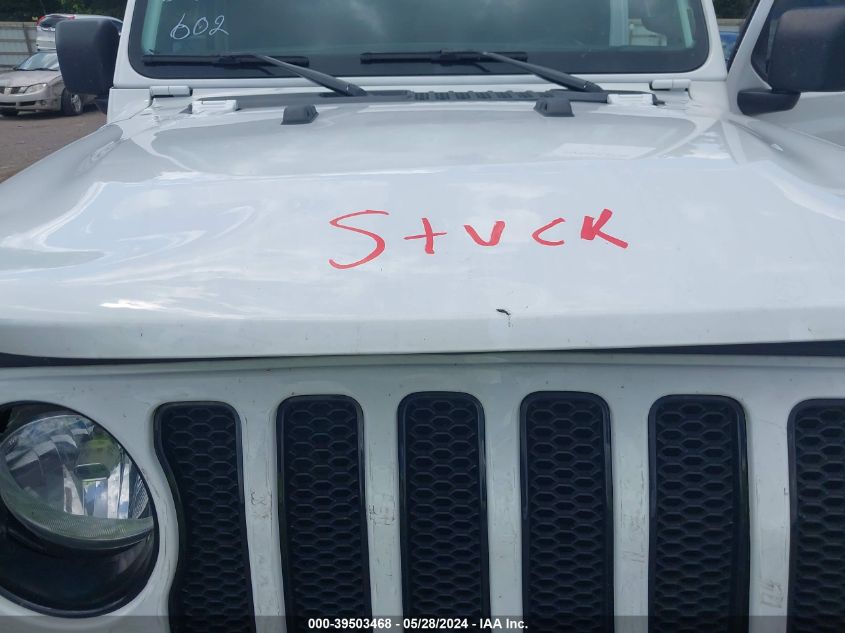 2021 Jeep Wrangler Unlimited Sahara Altitude 4X4 VIN: 1C4HJXEN8MW714362 Lot: 39503468