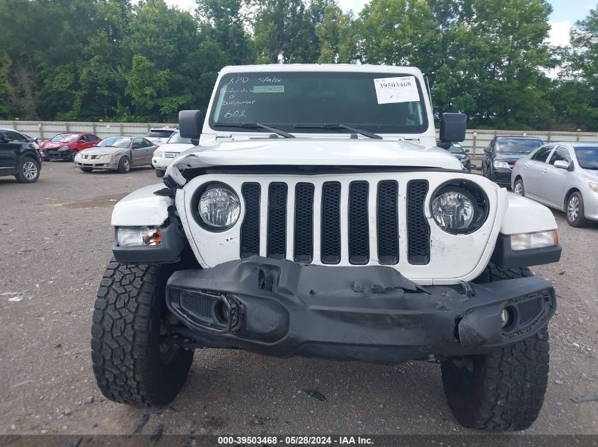 2021 Jeep Wrangler Unlimited Sahara Altitude 4X4 VIN: 1C4HJXEN8MW714362 Lot: 39503468