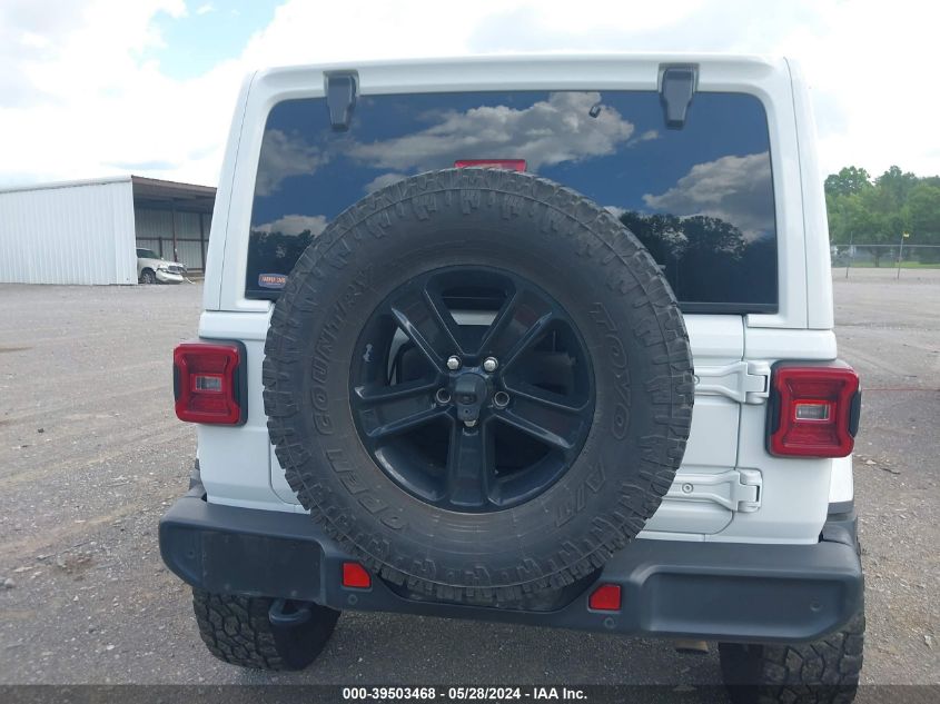 2021 Jeep Wrangler Unlimited Sahara Altitude 4X4 VIN: 1C4HJXEN8MW714362 Lot: 39503468