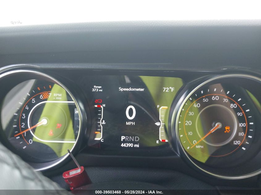 2021 Jeep Wrangler Unlimited Sahara Altitude 4X4 VIN: 1C4HJXEN8MW714362 Lot: 39503468