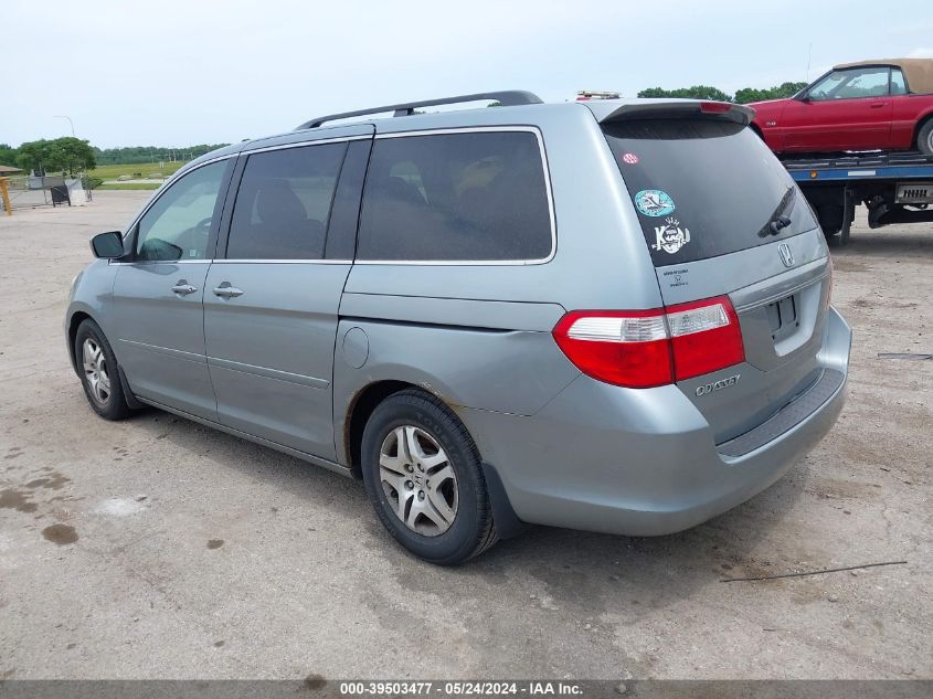 2007 Honda Odyssey Ex-L VIN: 5FNRL38787B024785 Lot: 39503477