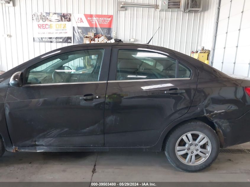 2013 Chevrolet Sonic Lt Auto VIN: 1G1JC5SB7D4241195 Lot: 39503480