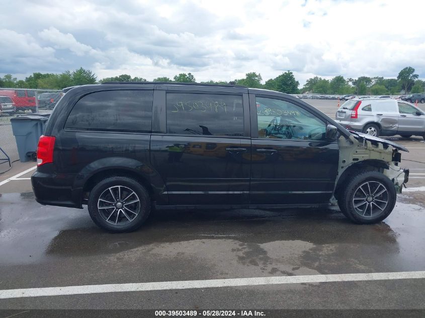 2017 Dodge Grand Caravan Gt VIN: 2C4RDGEG7HR595845 Lot: 39503489