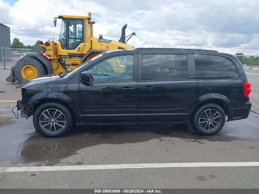 2017 Dodge Grand Caravan Gt VIN: 2C4RDGEG7HR595845 Lot: 39503489