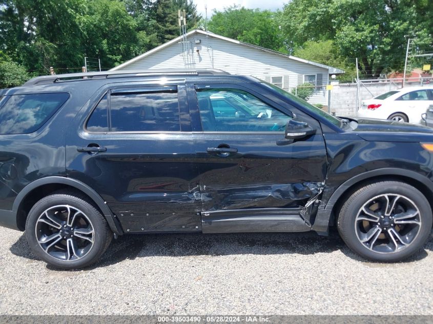 2015 Ford Explorer Sport VIN: 1FM5K8GT7FGC36168 Lot: 39503490