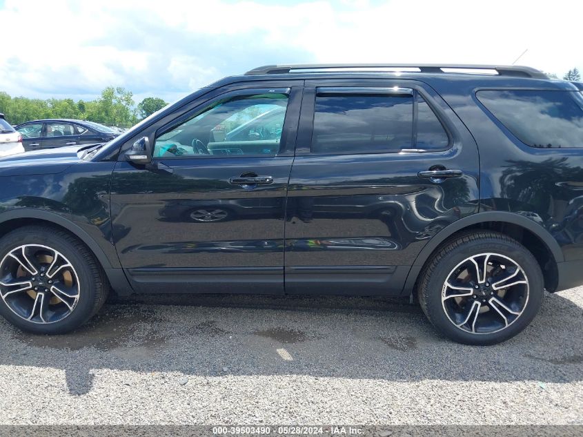 2015 Ford Explorer Sport VIN: 1FM5K8GT7FGC36168 Lot: 39503490