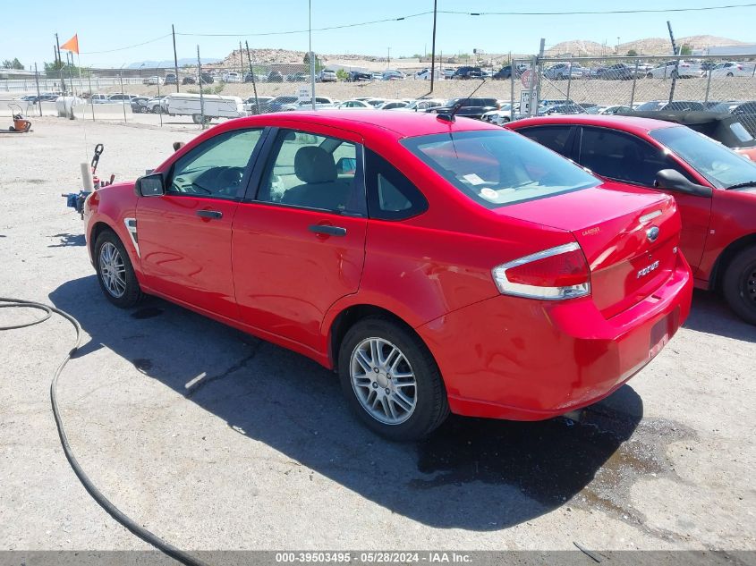 2008 Ford Focus Se/Ses VIN: 1FAHP35N68W236154 Lot: 39503495