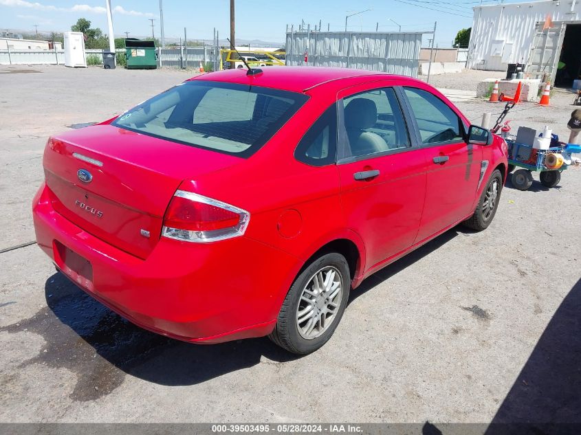 2008 Ford Focus Se/Ses VIN: 1FAHP35N68W236154 Lot: 39503495