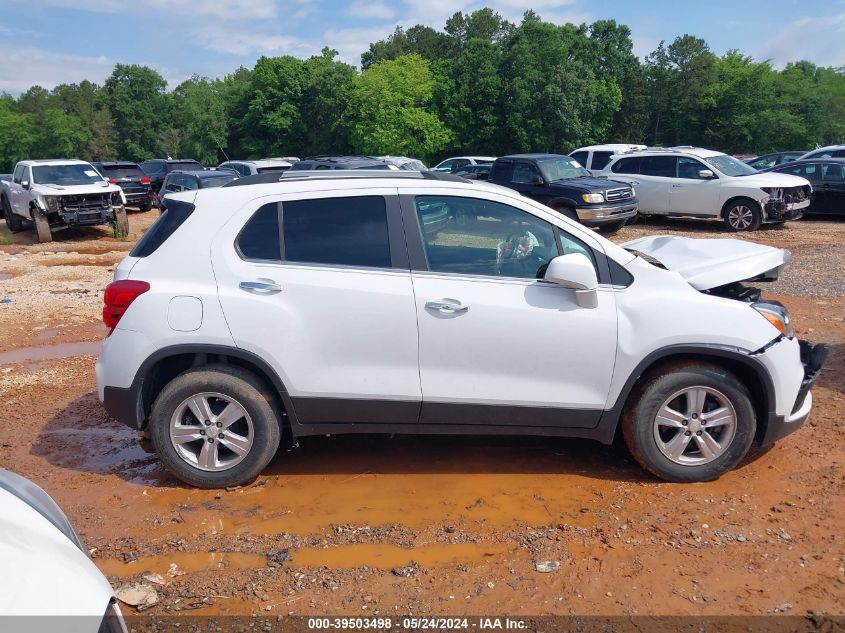 2020 Chevrolet Trax Fwd Lt VIN: 3GNCJLSB8LL213920 Lot: 39503498