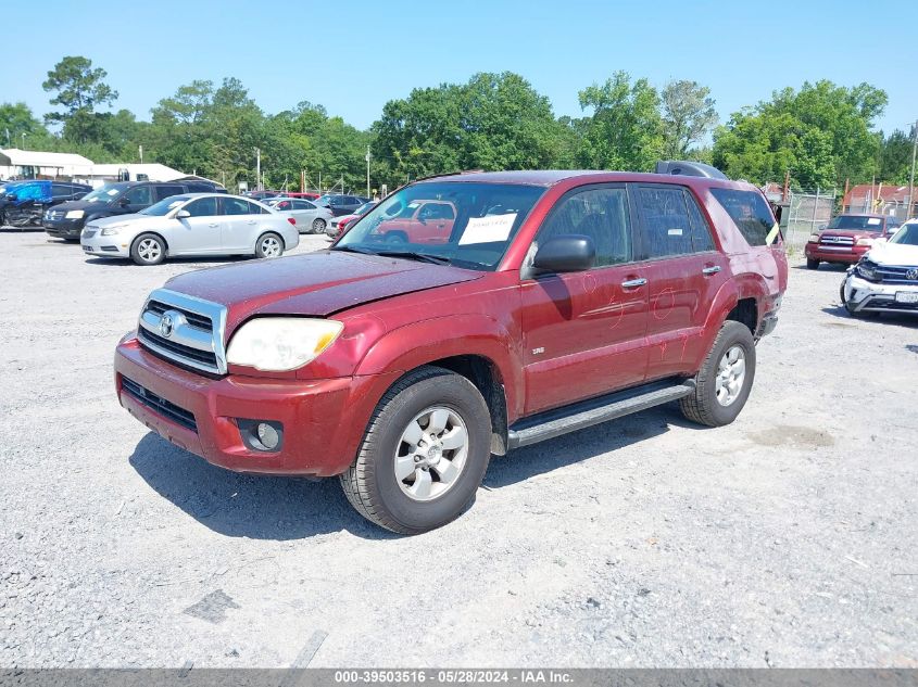 2007 Toyota 4Runner Sr5 V6 VIN: JTEZU14R578074533 Lot: 39503516