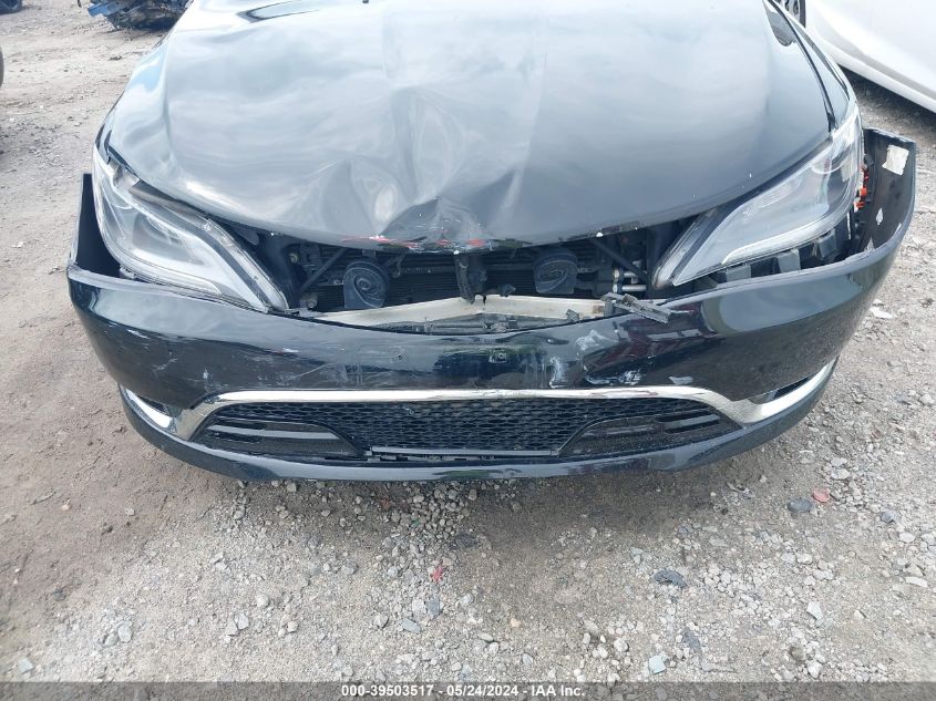 2015 Chrysler 200 C VIN: 1C3CCCCG5FN661599 Lot: 39503517