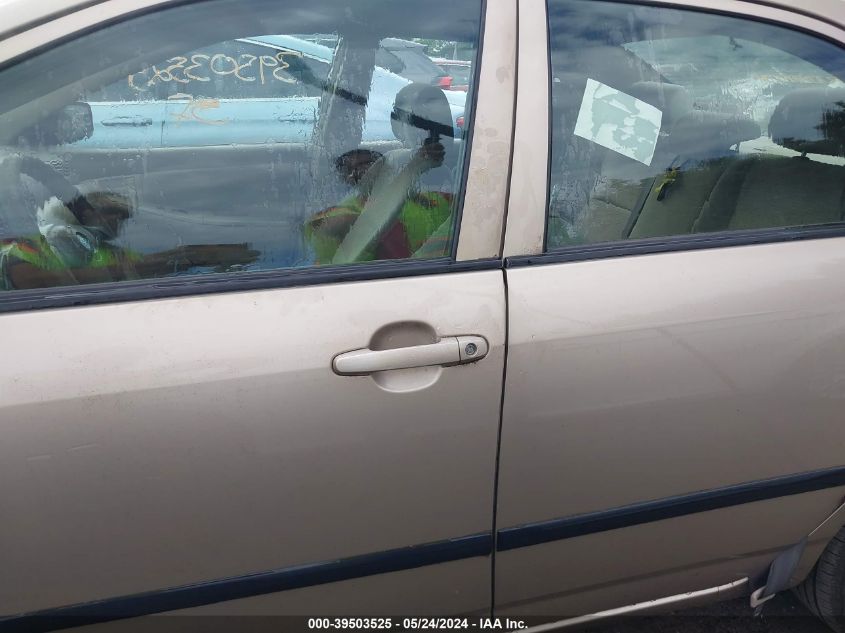 2005 Toyota Corolla Ce VIN: 2T1BR32E65C506485 Lot: 39503525