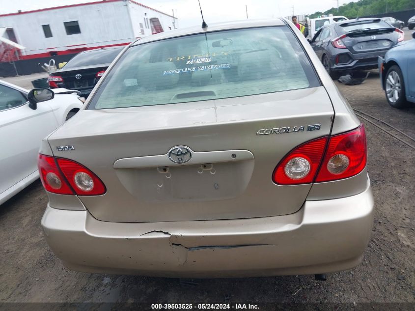 2005 Toyota Corolla Ce VIN: 2T1BR32E65C506485 Lot: 39503525